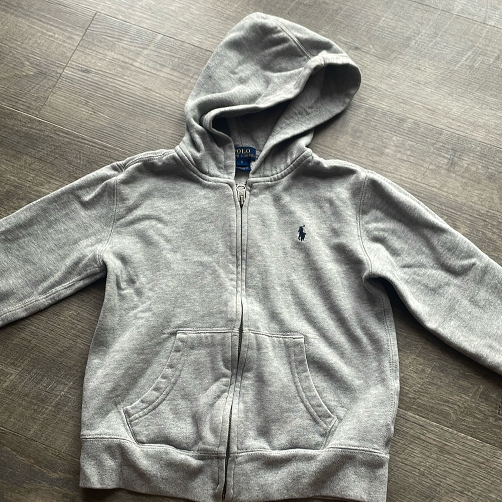 Zip up hoodie, light jacket